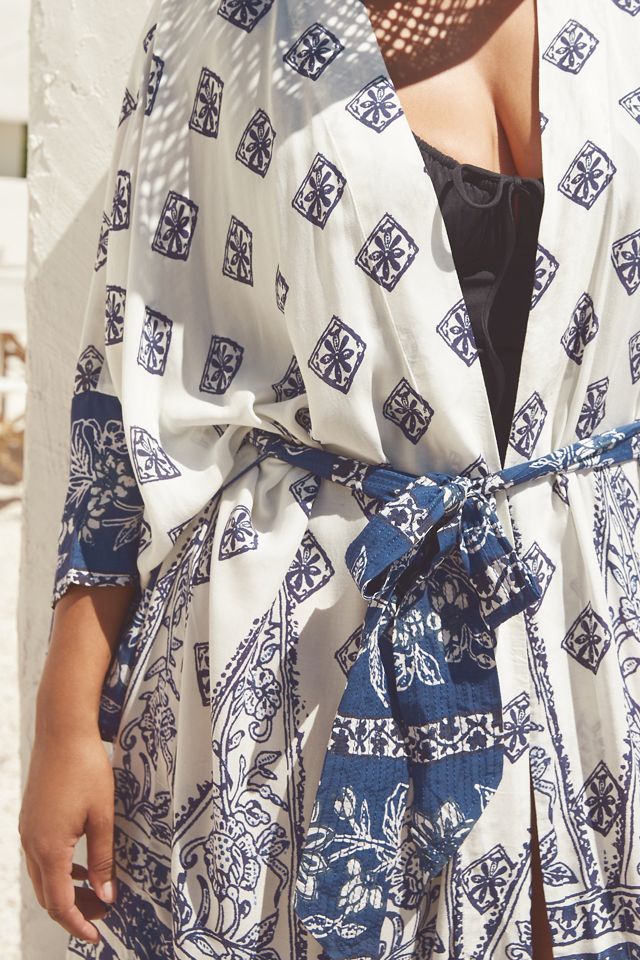 Mark D. Sikes Printed Kimono #5