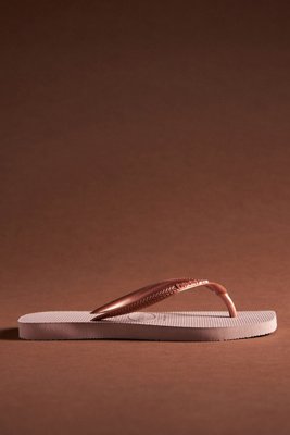 Havaianas Square-toe Sandals In Pink