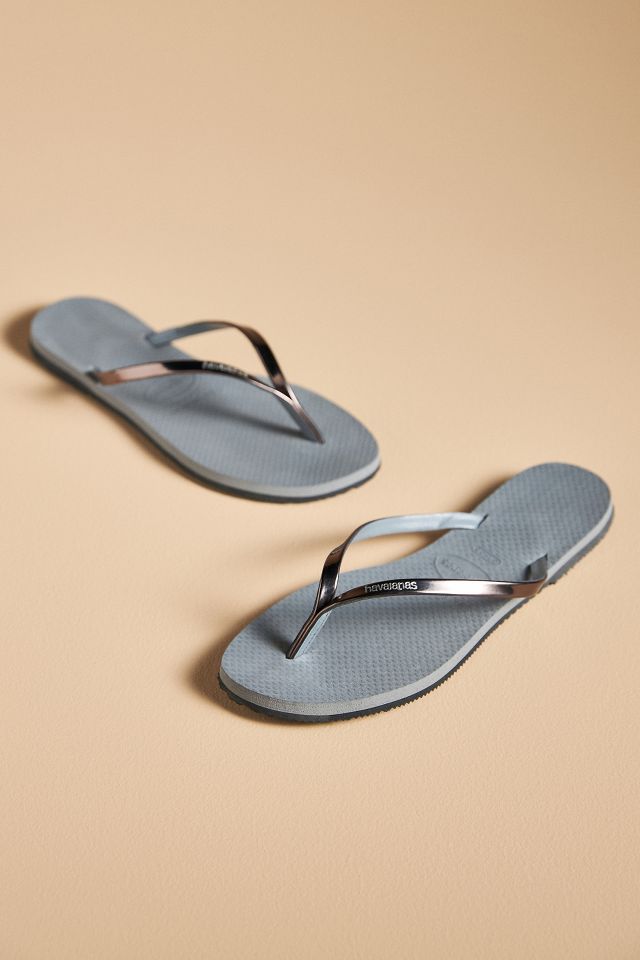 Havaianas you metallic steel hot sale grey