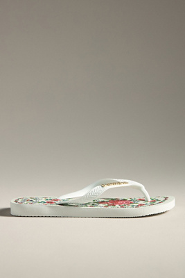 HAVAIANAS X FARM RIO THONG SANDALS 
