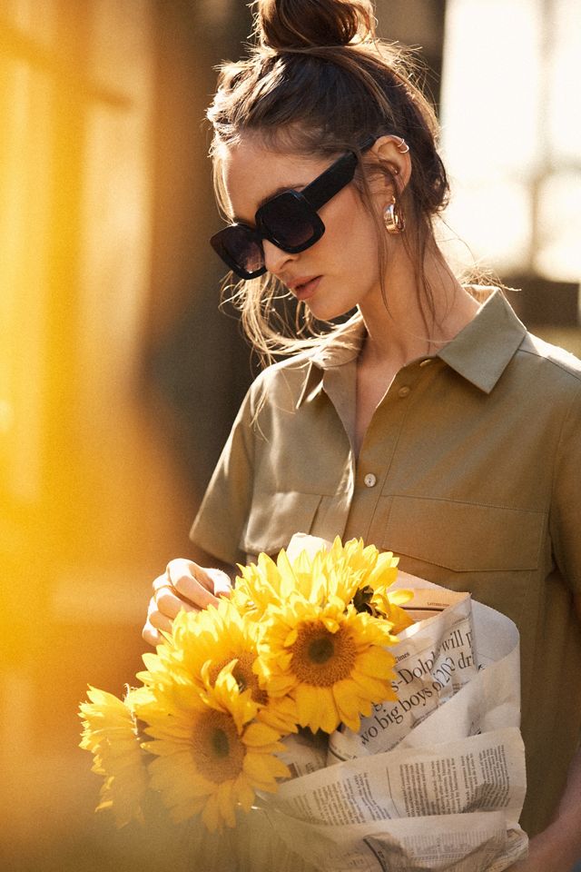 Classic Wide Hoop Earrings #3