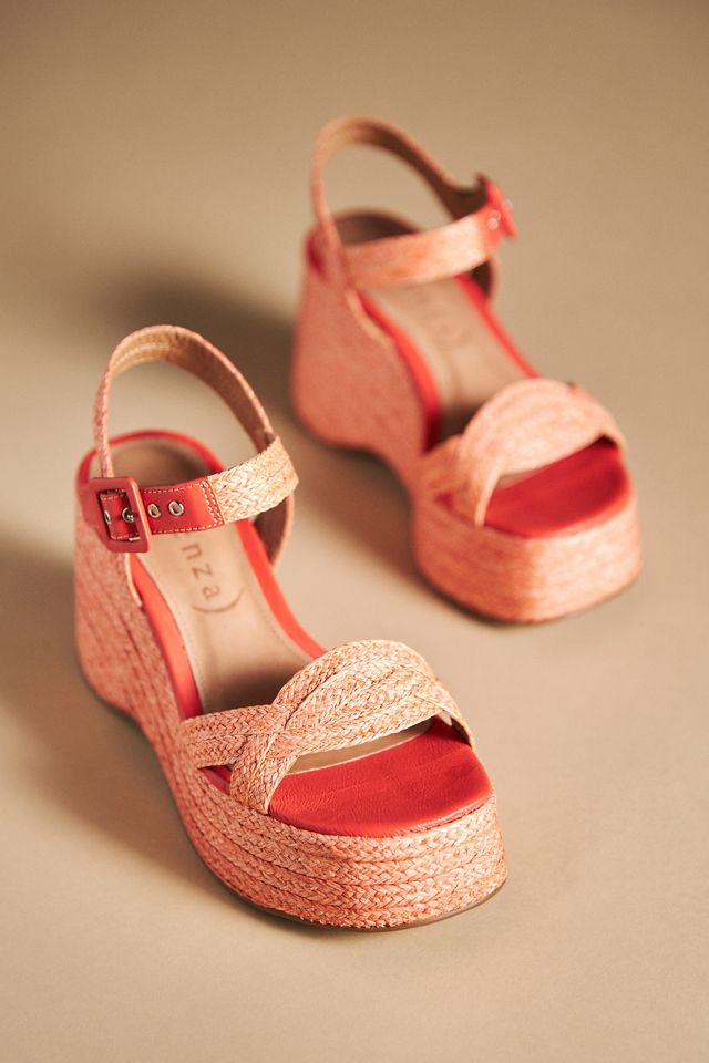 Raffia Platform Heel main image 1