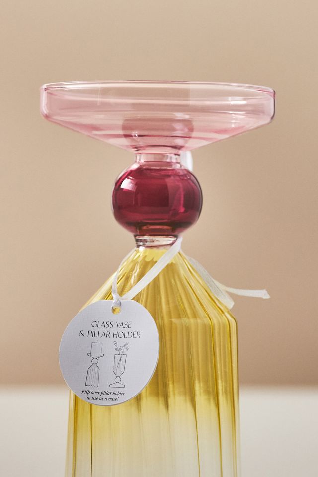 Calle Vase & Pillar Candle Holder #4