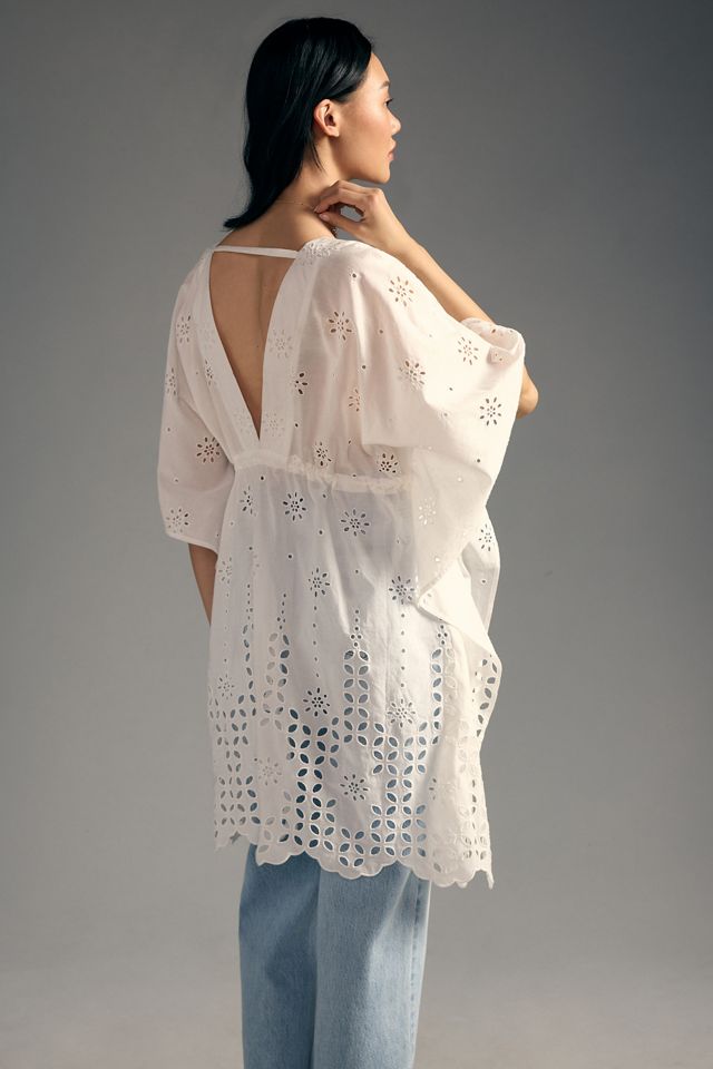 By Anthropologie Eyelet Kaftan #2