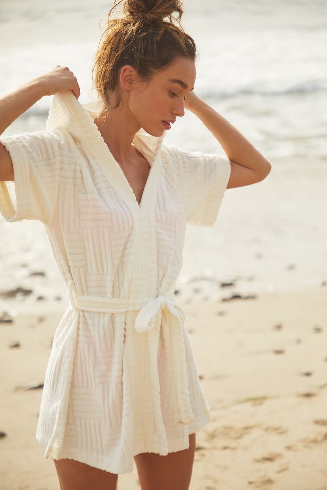 By Anthropologie Striped Robe