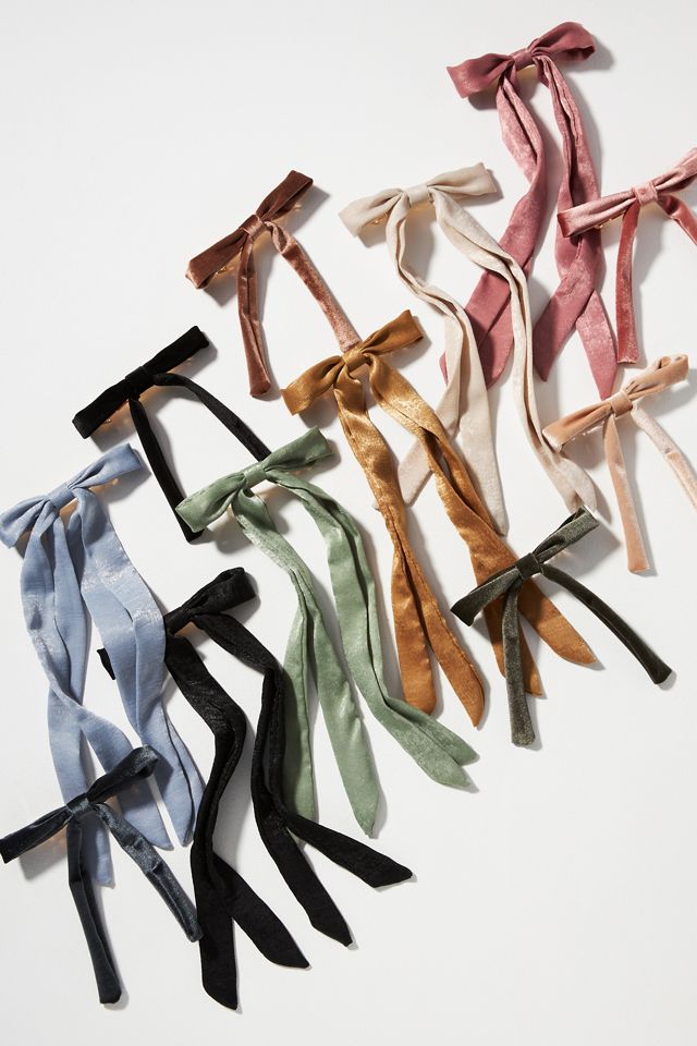 Set of Two Bow Barrettes