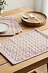 Pink Floral Placemats, Set of 4