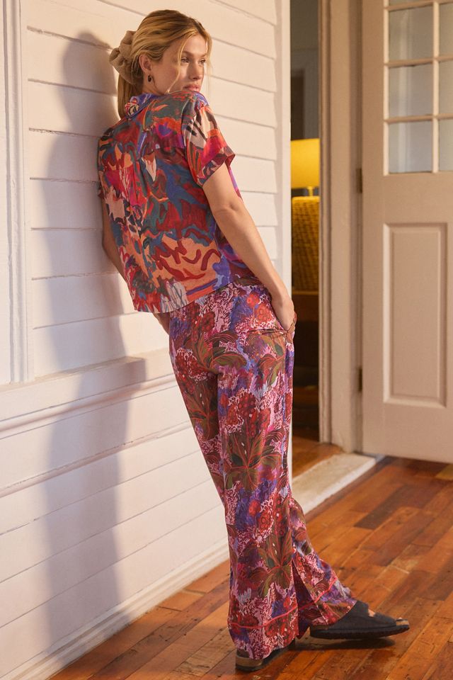 Michelle Morin Printed Lounge Pants | Anthropologie
