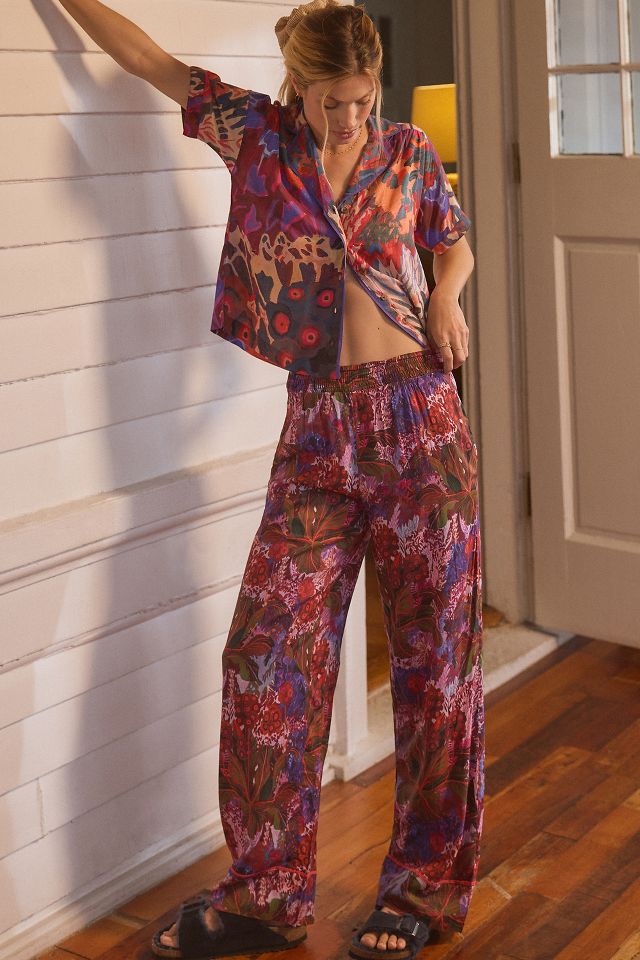 Michelle Morin Printed Lounge Pants