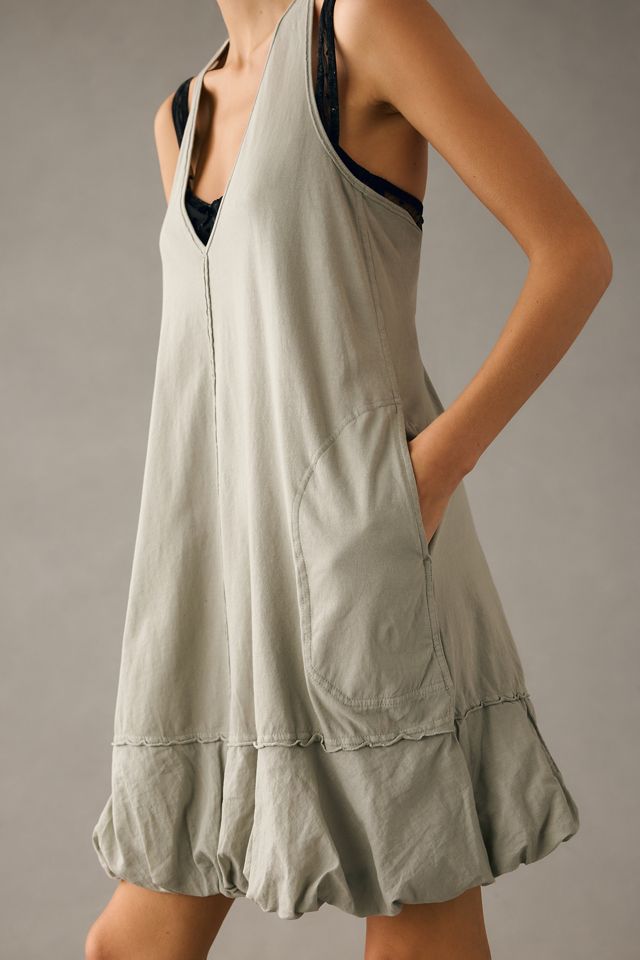 Daily Practice by Anthropologie Bubble-Hem Mini Dress #1