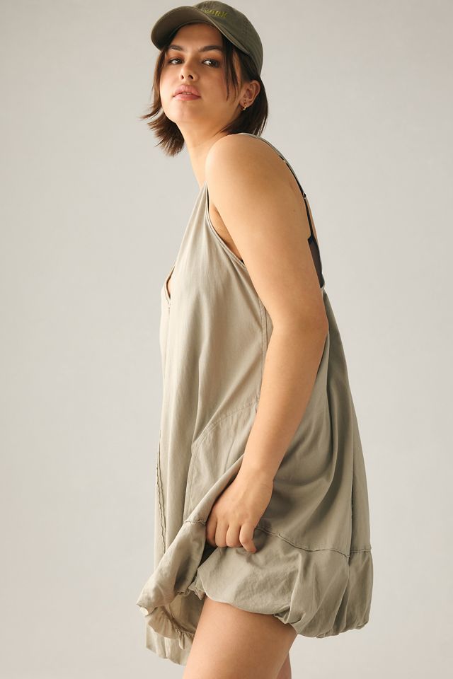 Daily Practice by Anthropologie Bubble-Hem Mini Dress #4