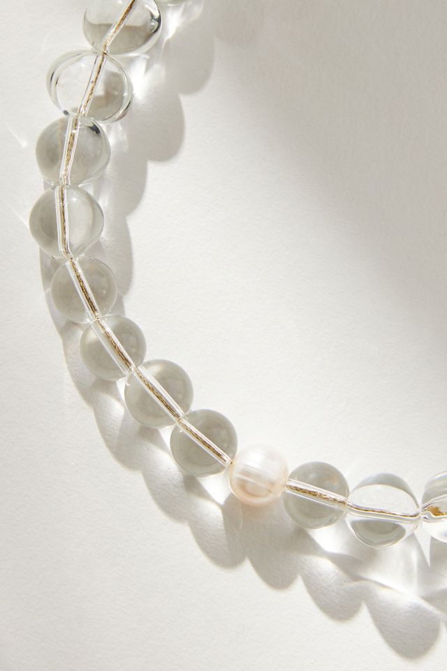 Clear-Bead Necklace #1