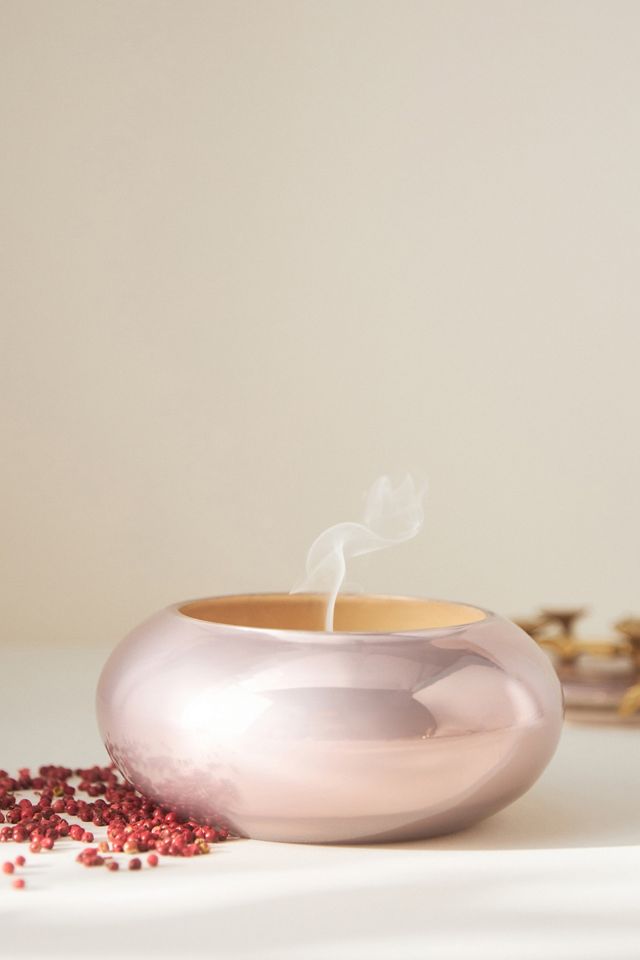 Sofia Fresh Fig & Pink Peppercorn Flower-Lid Glass Candle #2