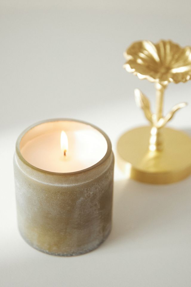 Vela en Tarro con Tapa de Flor Golden Honey & Cedarwood #2
