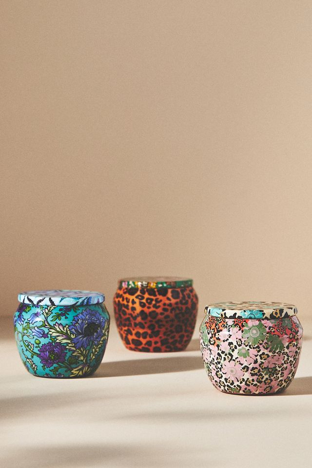 Theodora Ambered Topaz Woody Spice Tin Candle #3