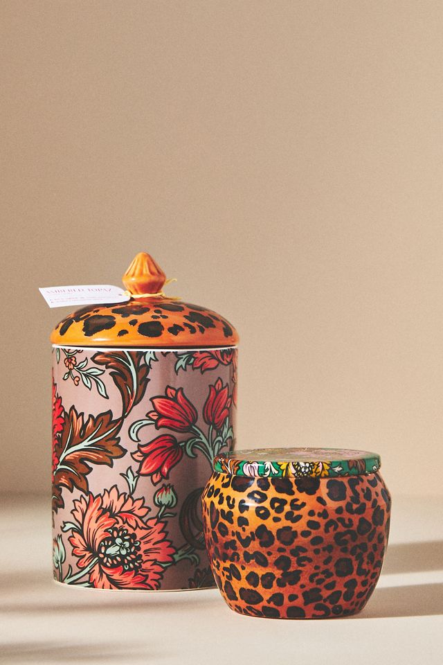 Theodora Ambered Topaz Woody Spice Tin Candle #4