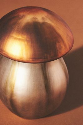 Oversized Mushroom Fruity Woodland Apple Glass Candle