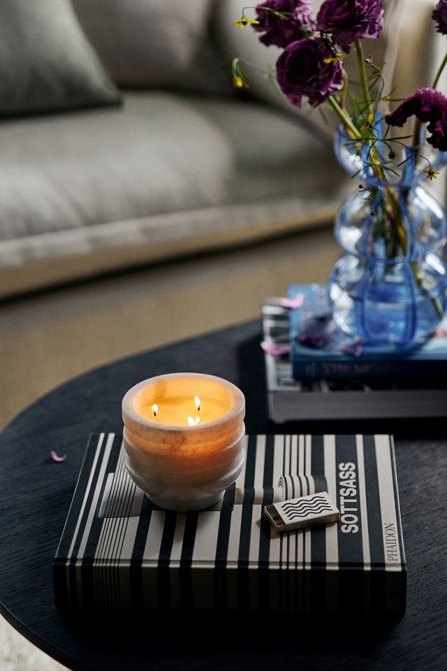 Vita Woody Birchwood & Cashmere Cut Marble Candle #3