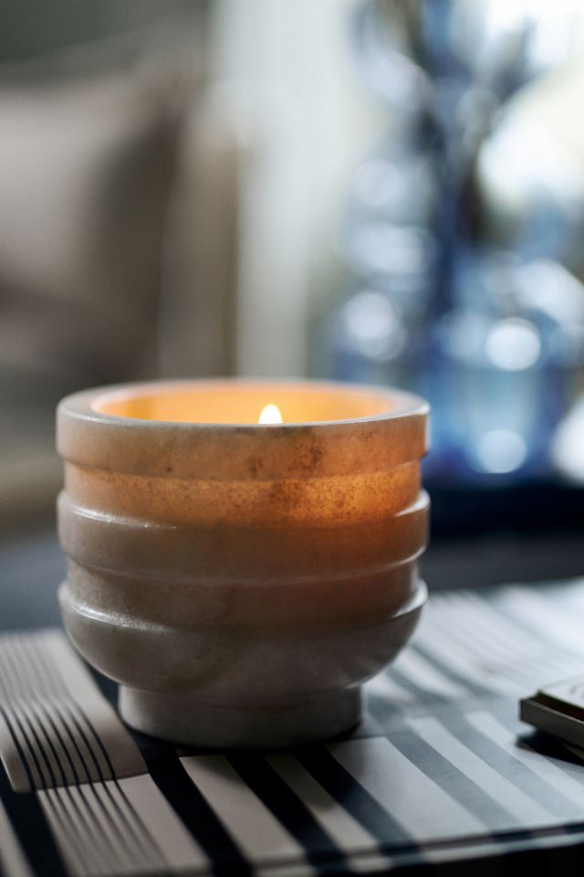 Vita Woody Birchwood & Cashmere Cut Marble Candle #4
