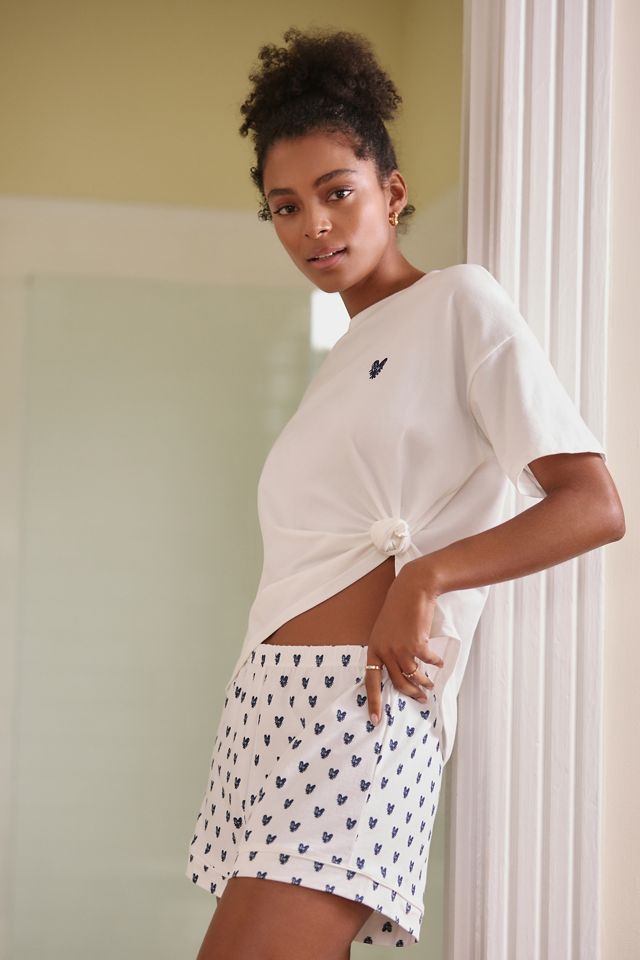 Kerri Rosenthal Veronica Short Set & Eye Mask