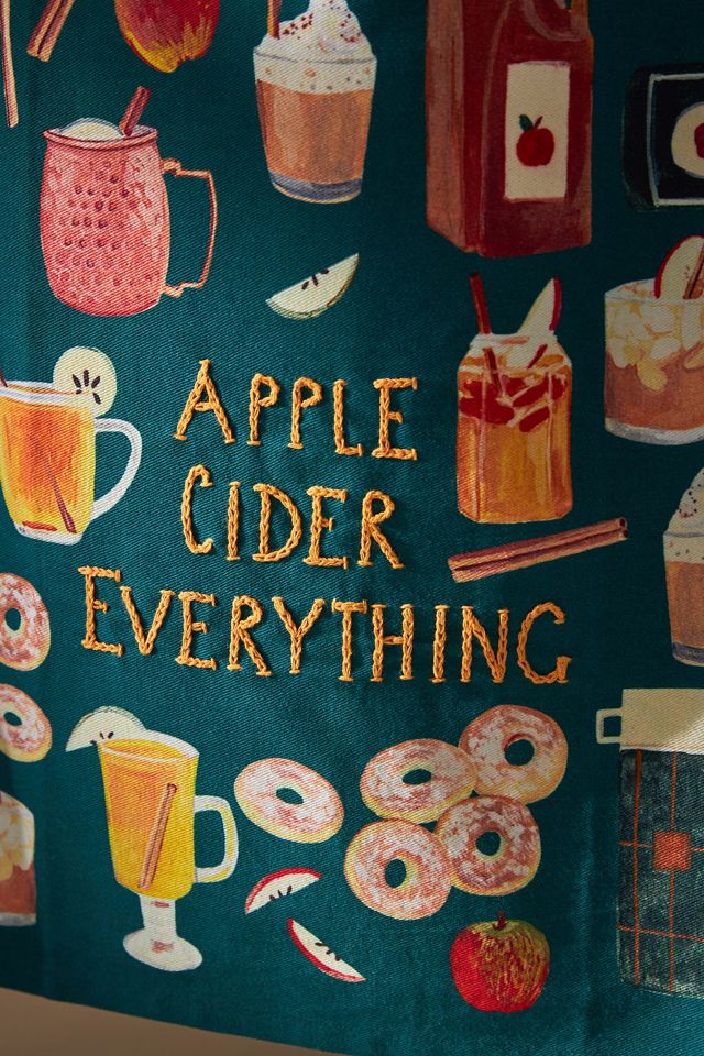 Apple Cider Dish Towel #1