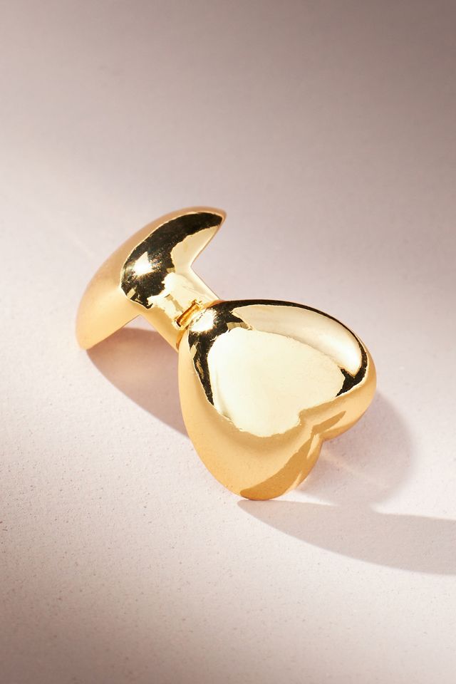 Puffed Heart Earrings #1