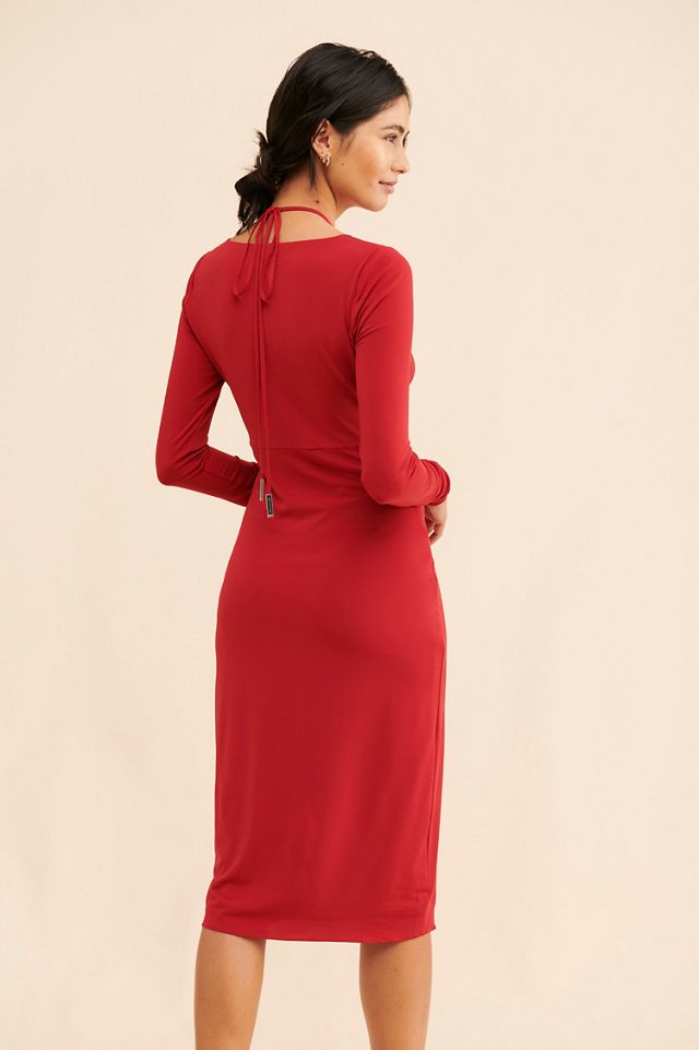 Halston Ember Stretch Jersey Dress #1
