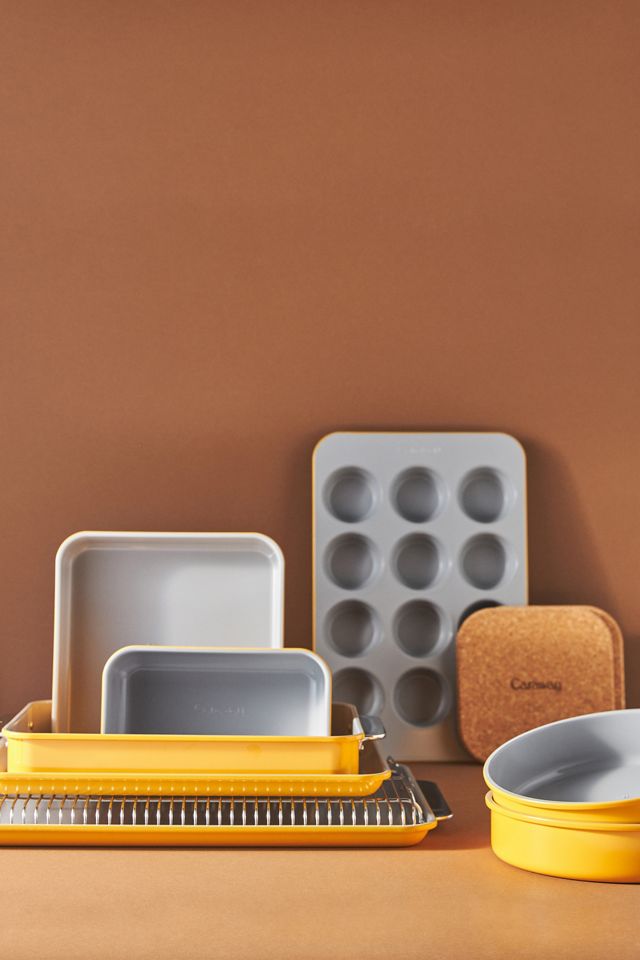 Caraway Is Stepping Into the Bakeware Category With 11 Pieces in 5 Colorways