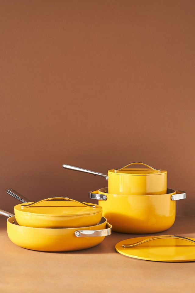 Caraway Home Non-Stick Ceramic Sauce Pan - Marigold
