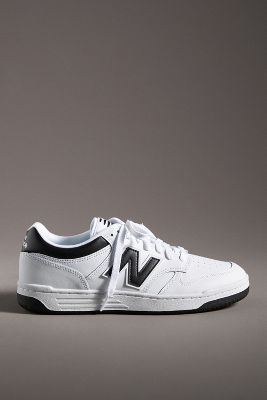 Shop New Balance 480 Sneakers In Black