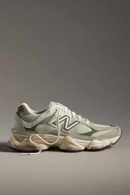 Shop New Balance 9060 Sneakers In Green