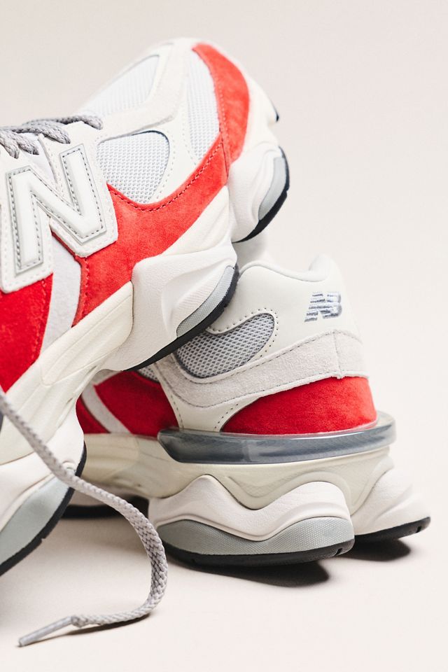 スニーカー 9060 LOW-TOP MESH SNEAKERS NEW BALANCE 9060 rubber-trimmed suede and mesh sneakers
