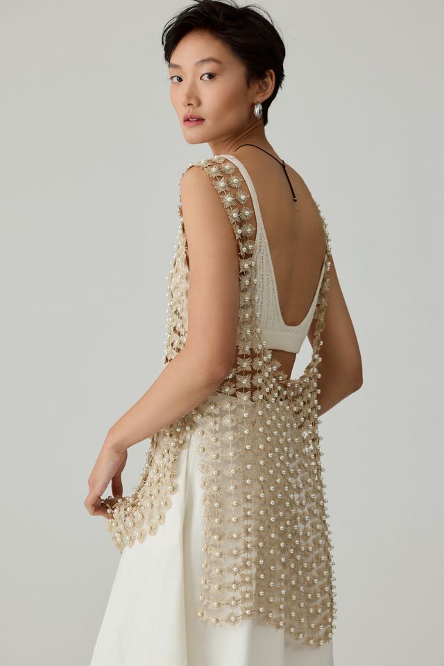 anthropologie beaded tunic dress Anthropologie NWT Embroidery Beaded Ananya Tunic Dress by Tanvi Kedia