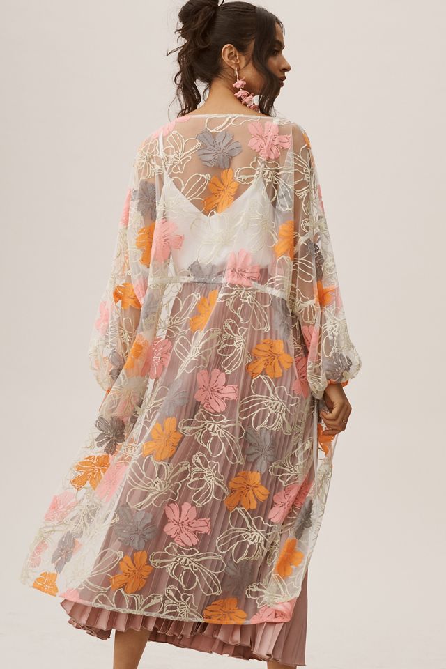 Women's Front-Tie Sun Kimono