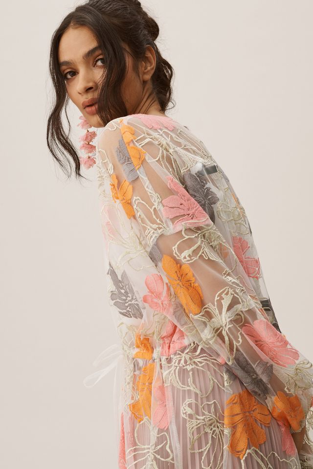 Tie Front Kimono