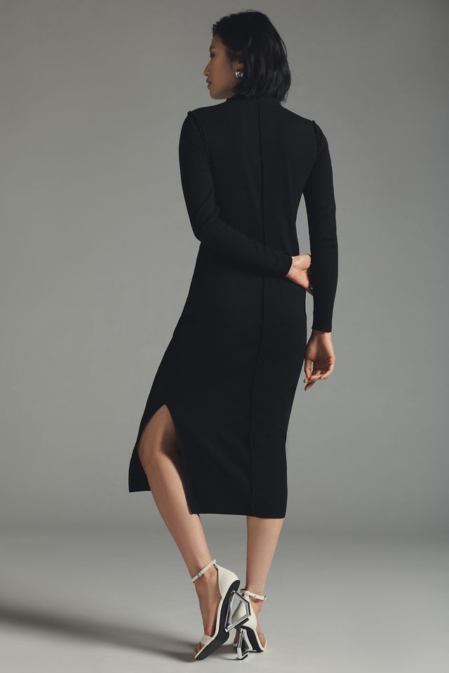 T.La Side-Slit Mock Dress #2