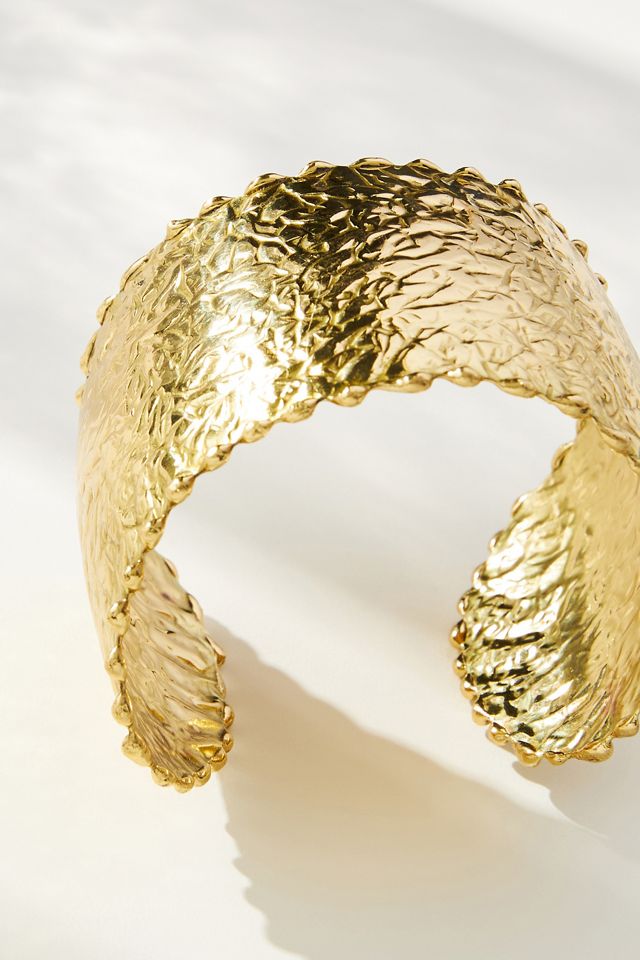Textured Metal Cuff #1
