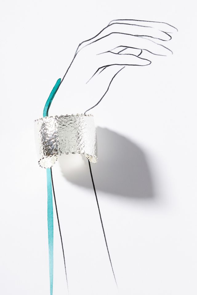 Textured Metal Cuff #2