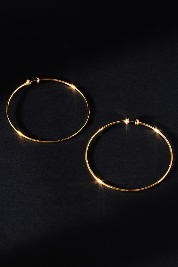 Jenny Bird Large Icon Hoops In Gold