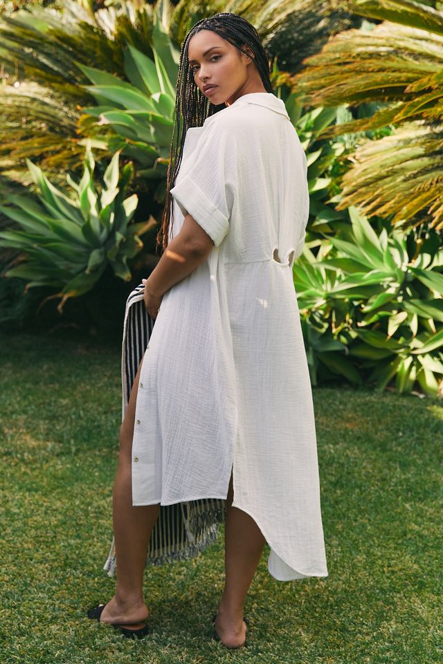 The Lucia Sheer Midi Dress by Anthropologie #5