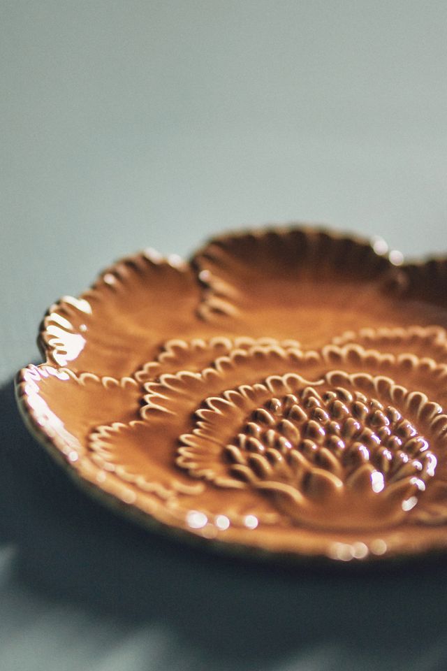 House of Hackney for Anthropologie Ceramic Floral Canapé Serving Plate #2