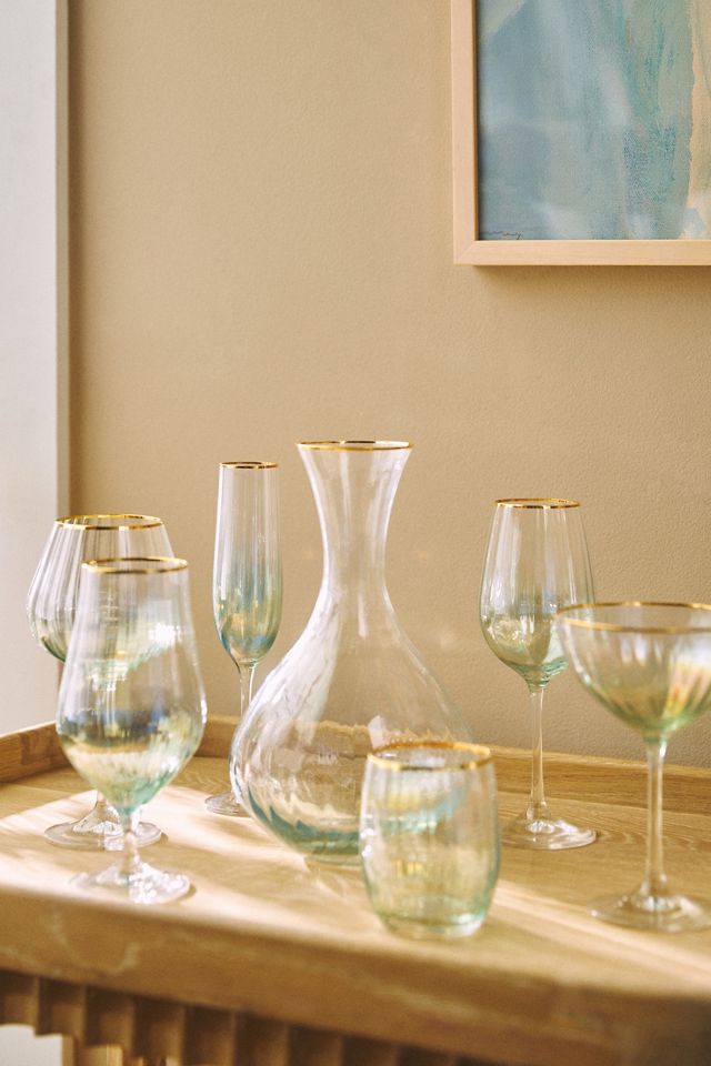 Waterfall Tulip Glasses, Set of 4 #4