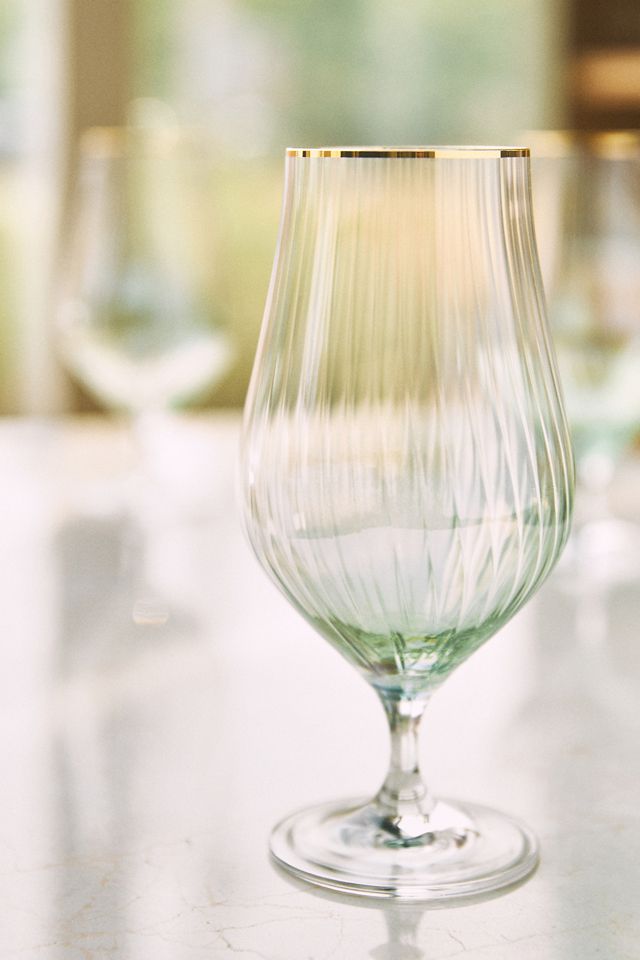 Waterfall Tulip Glasses, Set of 4 #2