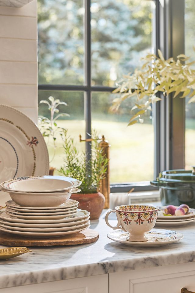 Mimi Thorisson Italian Hours Dinner Plates, Set of 4 #4