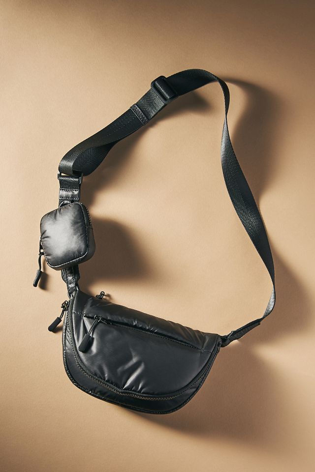 Nylon Crescent Sporty Sling Bag Anthropologie