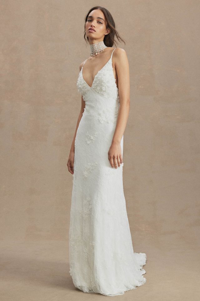 Anthropology wedding dresses on sale