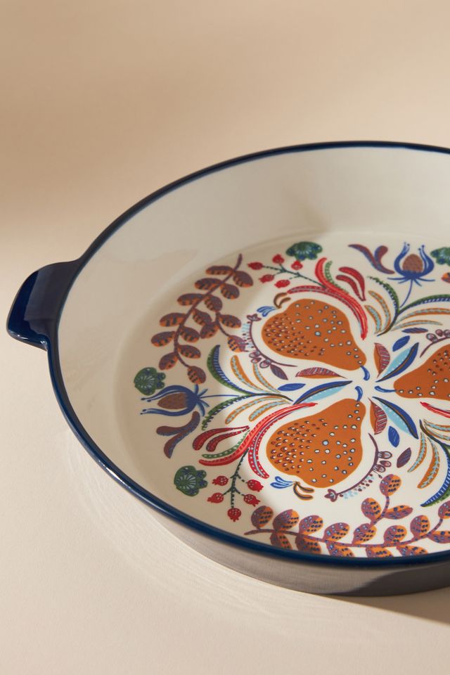 Folkloric Pie Dish #2