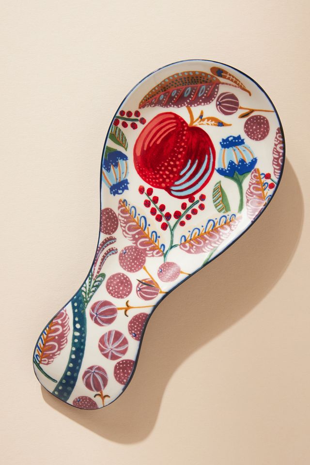 Folkloric Spoon Rest #1