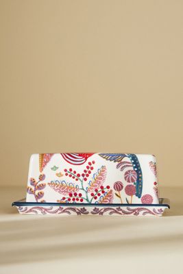 Folkloric Butter Dish
