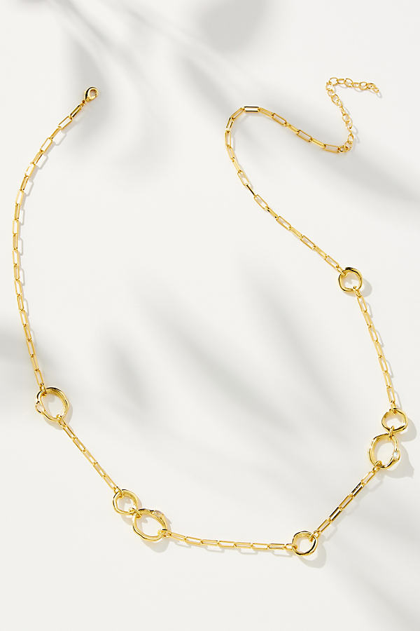 Jackie Mack Astra Chain Necklace In Gold